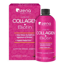 Zena Liquid Collagen + Biotin, 30 Fluid Ounces