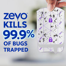 Zevo Flying Insect Indoor Fly Trap Full Size: Easy, Mess-Free Solution - Light Trap Catches & Kills House Flies, Fruit Flies, Gnats, & More (1 Plug in Device & 3 Cartridges)