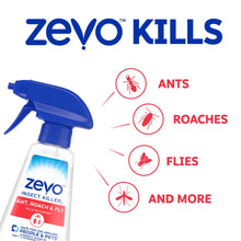 Zevo Roach Killer & Multi Insect Spray for Ants, Flies & More 12oz Spray