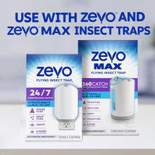 Zevo Flying Insect Trap Full Size Refill - 9 Refill Cartridges