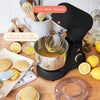 Beautiful 3.5 Qt Stand Mixer, Black Sesame with Flat Beater, Dough Hook, Balloon Whisk