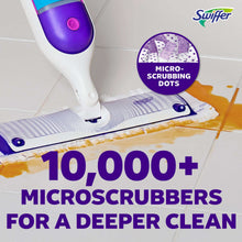 Swiffer Power Mop Kit with Refill, Unscented, 1 Handle + 1 solution & 2 Pads