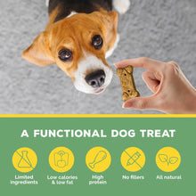 Brutus Bone Broth Biscuits (Chicken) - Healthy Dog Treats -Pet Food Topper - Natural Dog Biscuits with Dog Bone Broth and Real Chicken Meat - 18 Grams of Protein - 8 OZ