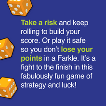 Farkle Cup Classic Dice Rolling Game, Children Ages 8+