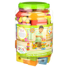 Spark Create Imagine Foam Peg Building Blocks, 100 Pieces, Baby and Toddler Toys