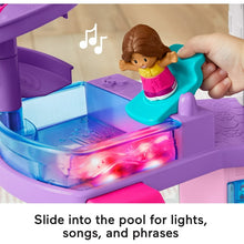 Fisher-Price Little People Barbie Little DreamHouse Toddler Playset with Music & Lights, 7 Pieces
