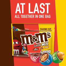 M&M's Classic Mix Chocolate Candy, Sharing Size - 8.3 oz Bag