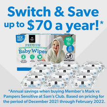 Member'S Mark Premium Refreshing Clean Scented Baby Wipes, 12 Packs (1152 Ct.)