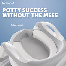Jool Baby Potty Training Seat with 2 Step Ladder for Toddlers – Splash Guard, Adjustable Height (Gray) - Brands For Less USA