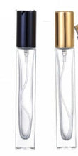Refillable Glass Perfume Spray Bottles, 10ml, Fine Mist Atomizer, Aluminum Cap and Pump, Portable Cosmetic Container for Fragrance, Cologne, Moisturizer, Pack of 4, 2 Black and 2 Gold