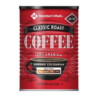 Member'S Mark Classic Roast Ground Coffee, Colombian, 48 Oz.