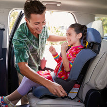 Cosco Kids Finale DX 2-in-1 Booster Car Seat, Rainbow