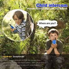 Kids Walkie Talkies 3 Packs, 2 Way Radio, 3 KM Long Range, Clear Sound 22 Channels Indoor Outdoor Toy for Boys Girls 3-12 Years Old Kids Gifts