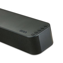 onn Bluetooth 2.0 Channel Soundbar with Multi-Color LED Lighting, 20", Black