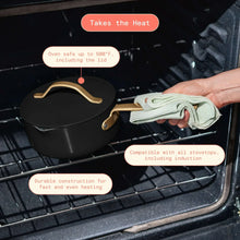 Beautiful 3 Quart Ceramic Non-Stick Covered Sauce Pan with Strainer Lid, Black Sesame by Drew Barrymore - Brands For Less USA