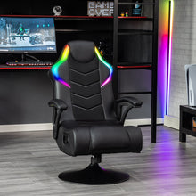 X Rocker Nemesis RGB Pedestal Gaming Chair, Black
