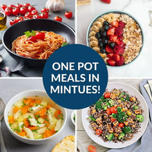 MyMini 32 oz Electric Multi-Cooker Pot, 260 watts, Red