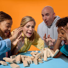 Official Hasbro Games Jenga Game with Digital Die, Wood Block Party Game, Family Games, Holiday Gifts for Kids, 6 and Up