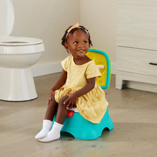 Sesame Street Elmo Hooray 3-in-1 Potty Chair, Toilet Trainer, Step Stool, Flush Handle, Unisex - Brands For Less USA