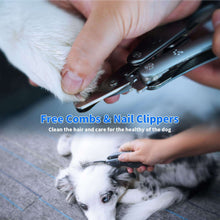 Pet Deluxe Dog Nail Trimmers for Sensitive Dog, Safe Dog Nail Clipper for Large Medium Small Dogs, Heavy Duty Dog Toenail Clippers, Professional Dog Nail Cutters for All Dogs with Thick Nail