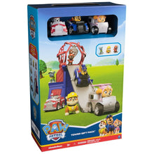 PAW Patrol, Pup Squad Mini Lookout Tower Playset, 3 Toy Cars & 3 Figures for Ages 3+