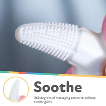 Nuby NanaNubs Banana Massaging Toothbrush for Infants, Pink - Brands For Less USA