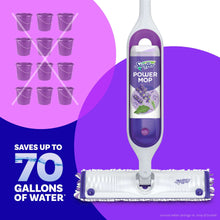 Swiffer Power Mop Refill Solution, Tile, Vinyl, Laminate, Wood, Floor Cleaner, Lavender, 50.6 fl oz