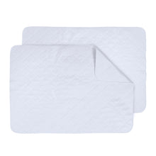 Parent's Choice Reversible Fleece Multi Use Pads, White, 36" x 27", 2 Pack