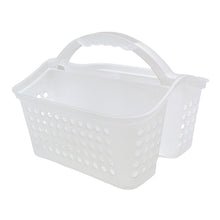 Mainstays Small Portable Shower Caddy Frost Plastic