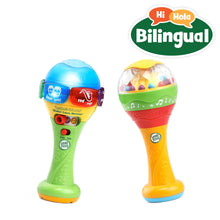 LeapFrog Learn and Groove Shakin' Colors Maracas, Bilingual Toy for Toddlers, 6-36 Months