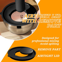 Mixing Bowls with Airtight Lids, AOKIWO 26Pcs Stainless Steel Nesting Non-Slip Bottoms Mixing Serving Bowls Set wtih 3 Grater & Tools Gadgets, 7/4/2.5/2/1.5/1QT Metal Salad Bowls for Serving Preppi