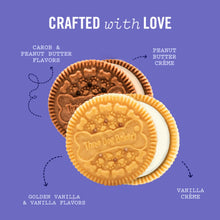 Three Dog Bakery 2-Pack Lick'n Crunch! Carob & Peanut Butter/Golden & Vanilla