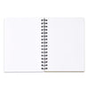 Pen+Gear Sketch Diary, 70 Sheets, 5.5" x 8.5", Blue