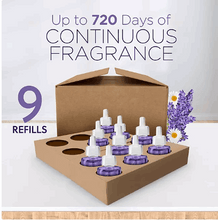 Air Wick Scented Oil Air Freshener, Fresh Linen, 9 refills