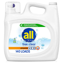 all® Liquid Laundry Detergent, with Advanced OXI Stain Removers, 208oz, 140 loads