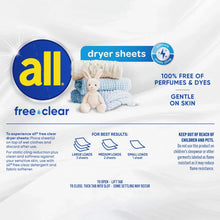 allFabricSoftenerDryerSheets_FreeClear_250ct.7 - Brands For Less USA