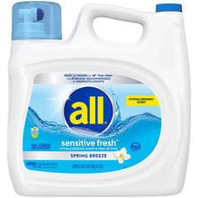 allLiquidLaundryDetergentSensitiveFresh_SpringBreeze_166loads_250oz.8 - Brands For Less USA