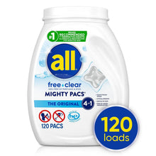allfreeclearMIGHTYPACSLaundryDetergentPacs_TheOriginal_120ct.6 - Brands For Less USA