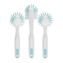 GoodCook PROfreshionals 3-Piece BPA-Free Kitchen Dish Brush Set, Teal - Brands For Less USA