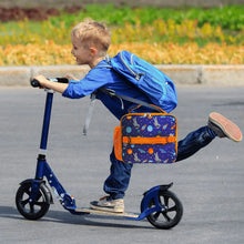 ComfiTime Lunch Bag for Kids – Insulated Lunch Box for Girls and Boys, Cute Reusable Cooler Bag with Zipper Pockets, Bottle Holder, Padded Handles and Shoulder Strap (Blue Camouflage) - Brands For Less USA