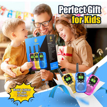 Kids Walkie Talkies 3 Packs, 2 Way Radio, 3 KM Long Range, Clear Sound 22 Channels Indoor Outdoor Toy for Boys Girls 3-12 Years Old Kids Gifts