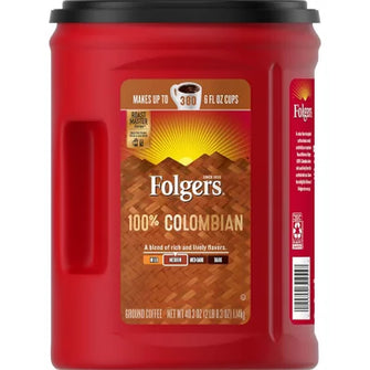 Folgers 100% Medium Roast Ground Colombian Coffee (40.3 Oz.)