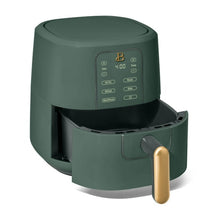 Beautiful 3 Qt Air Fryer with TurboCrisp Technology, EverGood Ceramic Nonstick Coating, Thyme Green by Drew Barrymore