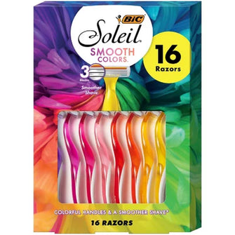 BIC Soleil Color Collection Women'S Razors (16 Ct.) - Brands For Less USA