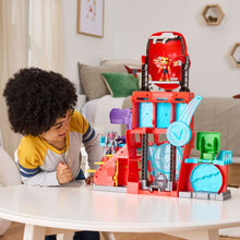 Marvel Iron Man and His Awesome Friends Iron Quarters Boys & Girls Electronic Playset, Holiday Gifts for Kids