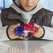 Transformers Toys CYBERWORLD Cyber Changers Optimus Prime Action Figure, 6+