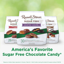 RUSSELL STOVER Sugar Free Assorted Caramels in Chocolate Candy, 15.3 oz. bag
