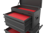 Hyper Tough 20-Inch 5-Drawer Steel Tool Chest with Ball-Bearing Slides, 300 lb Capacity, Black