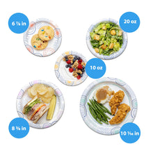Great Value Disposable Paper Plates, 10", 150 Count