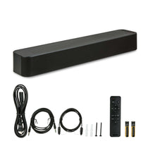 onn Bluetooth 2.0 Channel Soundbar with Multi-Color LED Lighting, 20", Black